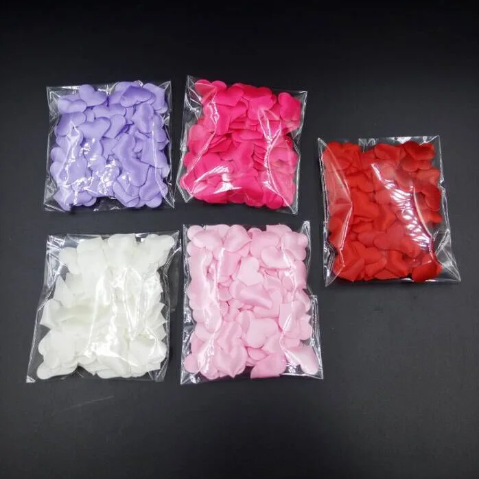 100 шт. золотисто красная романтическая губка атласная ткань искусственная