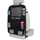 Автомобильный органайзер для заднего сиденья с держателем для планшета + 9 карманами для хранения ковриков для заднего сиденья автомобиля Защита для заднего сиденья отличные дорожные аксессуары
