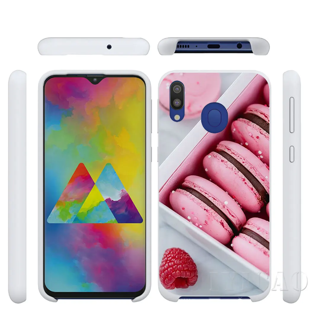 IYICAO еда пончик с надписью don't worry be happy жесткий чехол для телефона samsung A2 A20e A70s J4 J8