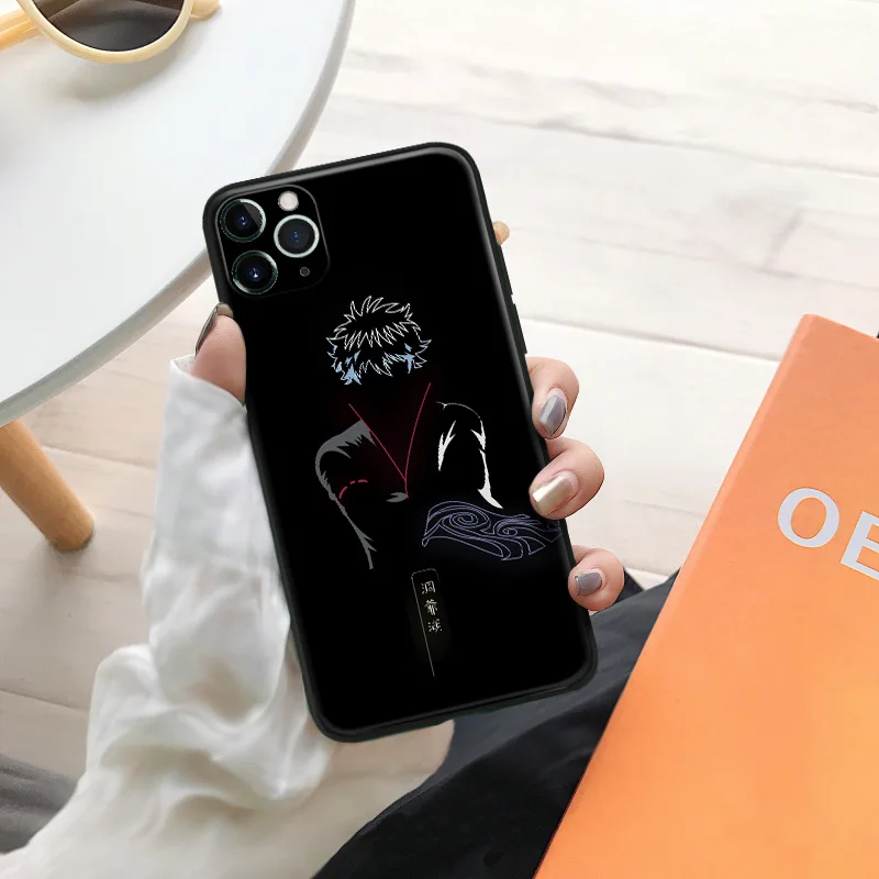 gintama gintoki anime for iphone se 6 6s 7 8 plus x xr xs 11 pro max soft silicone phone case cover shell free global shipping