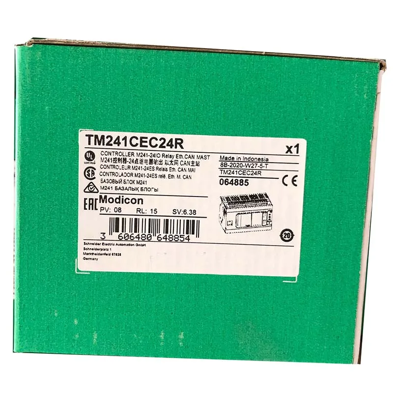 

Новый оригинальный в коробке TM241CEC24R {склад} гарантия 1 год отправка в течение 24 часов