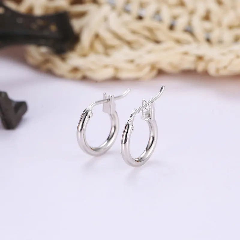 

Fashion Personality Thick Earrings Ladies Simple Temperament Earrings Circle Accessories Geometric Circle Jewelry