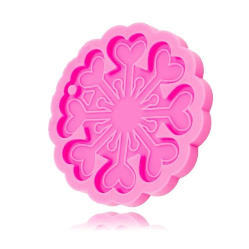 

Keychain Casting Silicone Mould Crystal Epoxy Resin Mold DIY Crafts Jewelry Tool