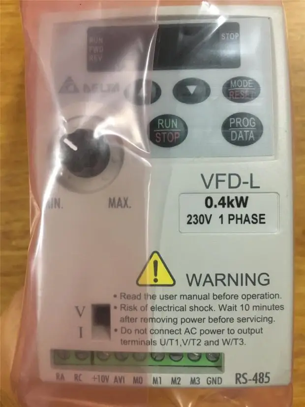 

Инвертор Delta VFD-L, 0,1-кВт VFD004L21A 220V0, 4 кВт, новый оригинальный