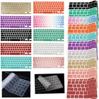 Многоцветная пленка для клавиатуры Apple Macbook Air 13 дюймов A1369 A1466Pro 15 дюймов A1286 A1398Pro 13 дюймов A1278 A1425 A1502Macbook белая A1342