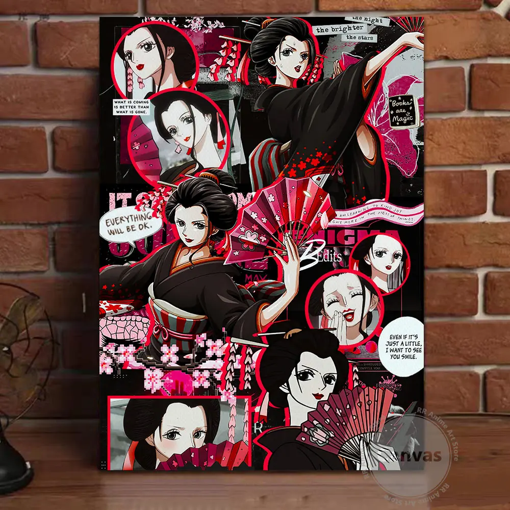 

Canvas Anime Nico Robin Pictures Home Decoration Paintings Poster HD Prints Wall Art Modular Living Room