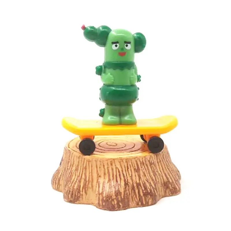 

10pcs Cartoon Fingerboard Skateboard Children Deck Sport Game Novelty Finger Toy for Adults Kids