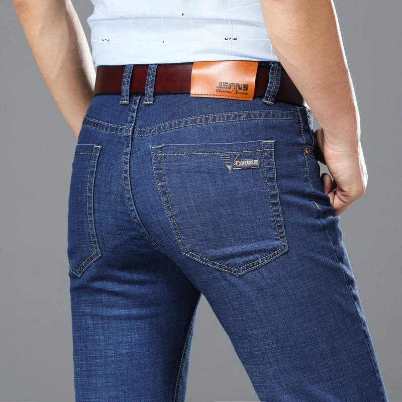 Женские джинсы стрейч CHOLYL светло голубые облегающие Прямые повседневные