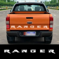 for ford ranger auto body trim decal accessoriesracing car back door letters graphic vinyl stickers auto trunk decoration decal