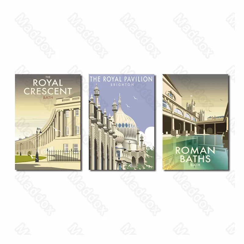 

Canvas Printing Modern Home Decor Nordic Light Luxury Architectural Background Painting Sofa Background Decorative Painting