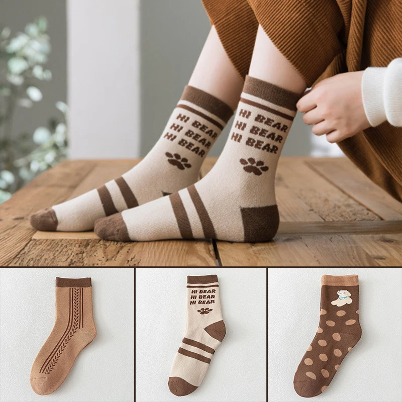 

10 пар, женские хлопковые носки