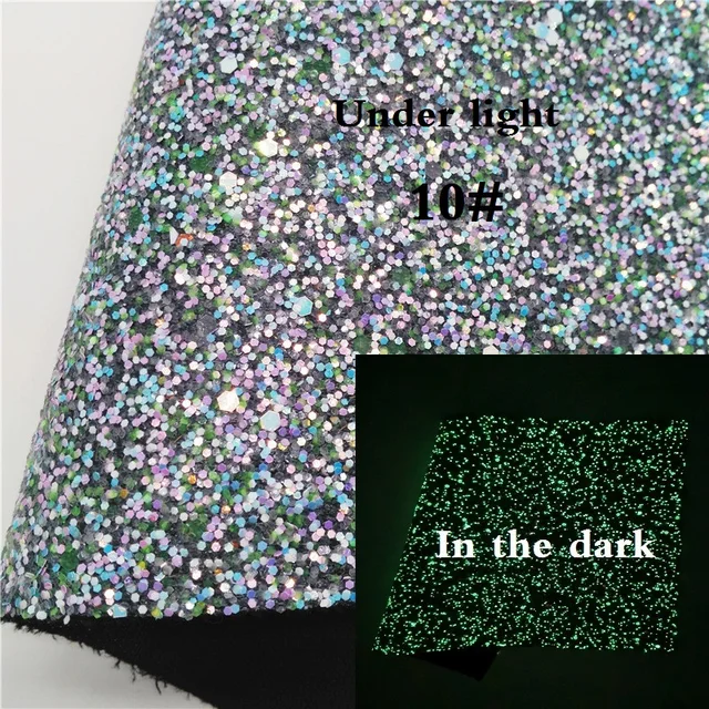 Материал юбки сверкающий в темноте 9