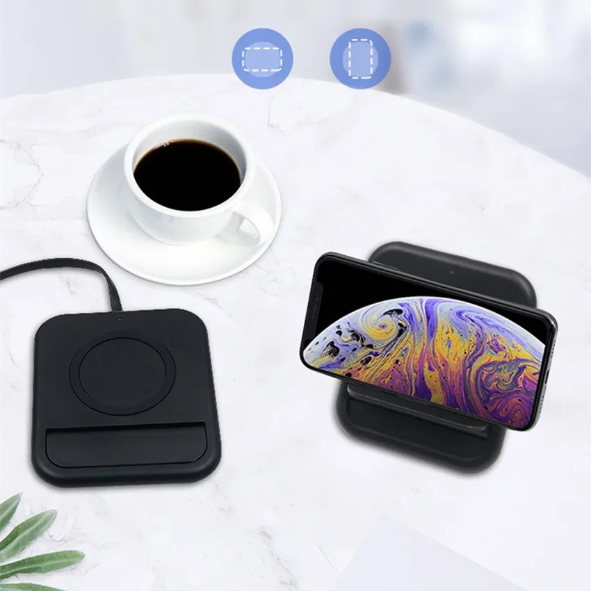 Беспроводная зарядная станция Qi базовое индукционное зарядное устройство для