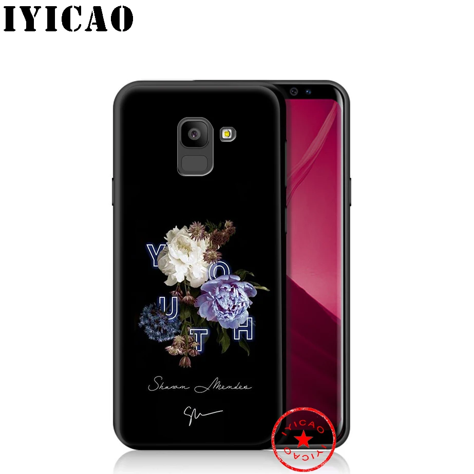 IYICAO Шон Мендес мягкий чехол для телефона samsung Galaxy A9 A8 A7 J6 A6 плюс 2018 A5 A3 2016 2017