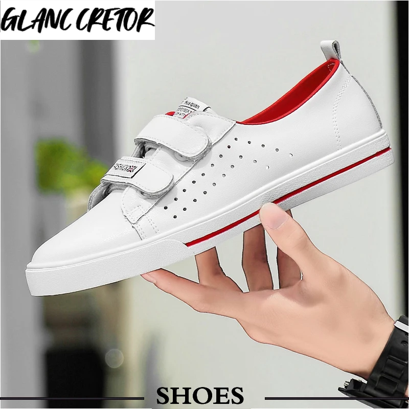 

Мужские туфли на шнуровке, из натуральной воловьей кожи, с круглым носком, дышащая обувь на плоской подошве с вырезами, мягкая подошва, 2021