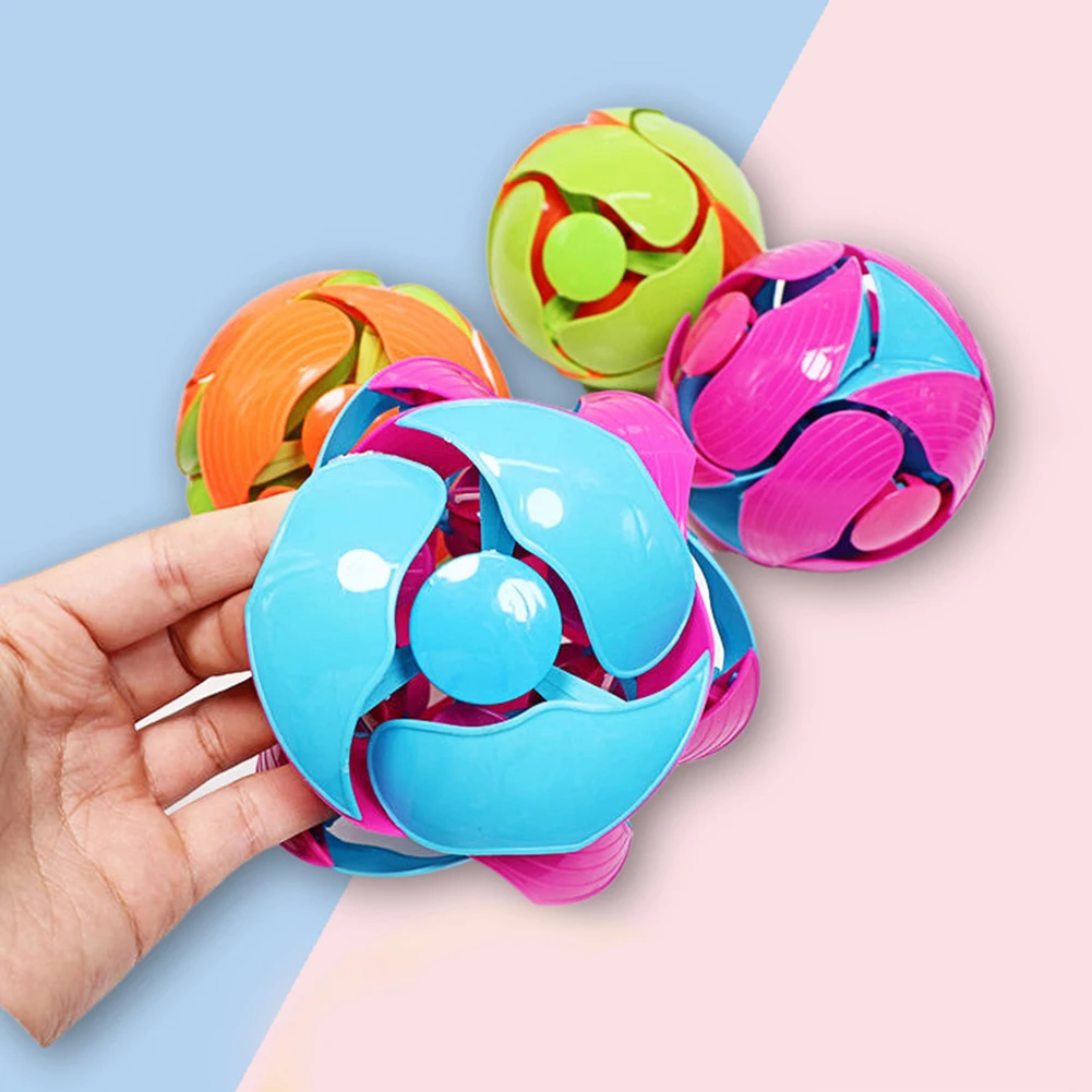 

8cm Magic Ball Color Flipping Ball Pitch Color Switch Ball Child's Birthday Gift Magic Ball Toy Hand Throw Random Color Shipping