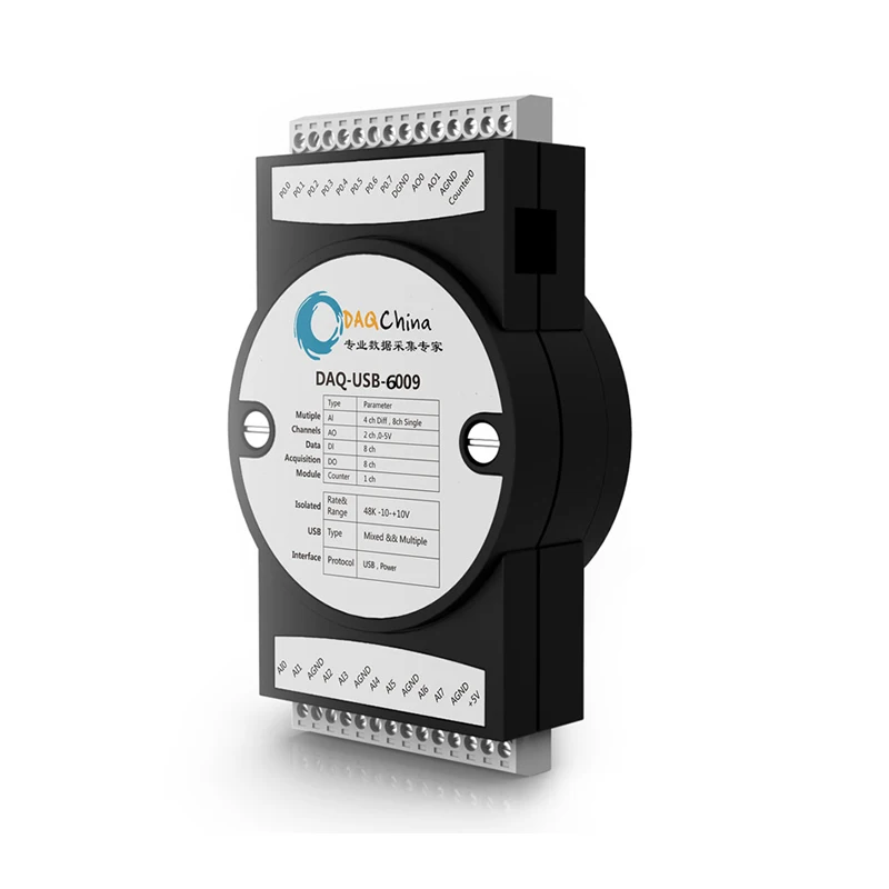 

Устройство для сбора данных диагональю 6009 дюйма, 8 каналов, 14 бит, 8AD, 48k