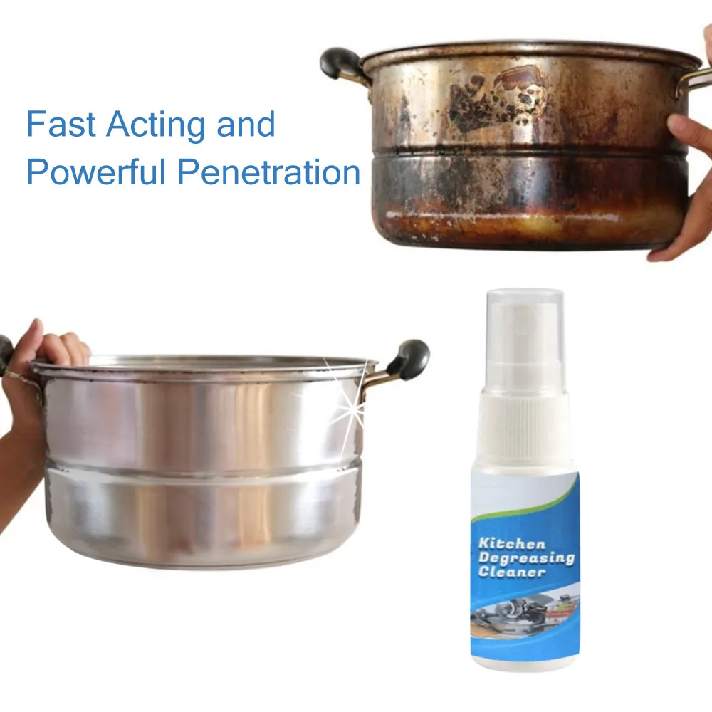 Кухонный обезжиривающий очиститель горшок моющий агент бытовой масла кухонная