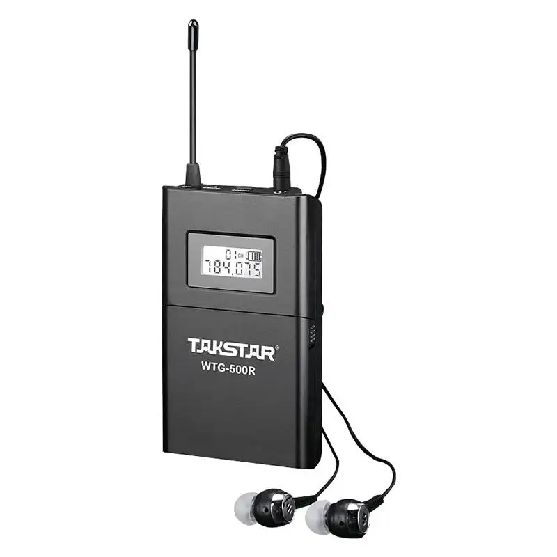 Top Quality Takstar WTG-500 UHF Wireless tour guide system voice device 4 languages simultaneous interpretation teaching | Электроника