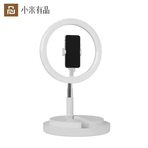 Youpin Bcase видео светильник с регулируемой яркостью светодиодный кольцевой светильник для селфи USB интегрированный стенд держатель Vlog для Tiktok Youtube Live Stream