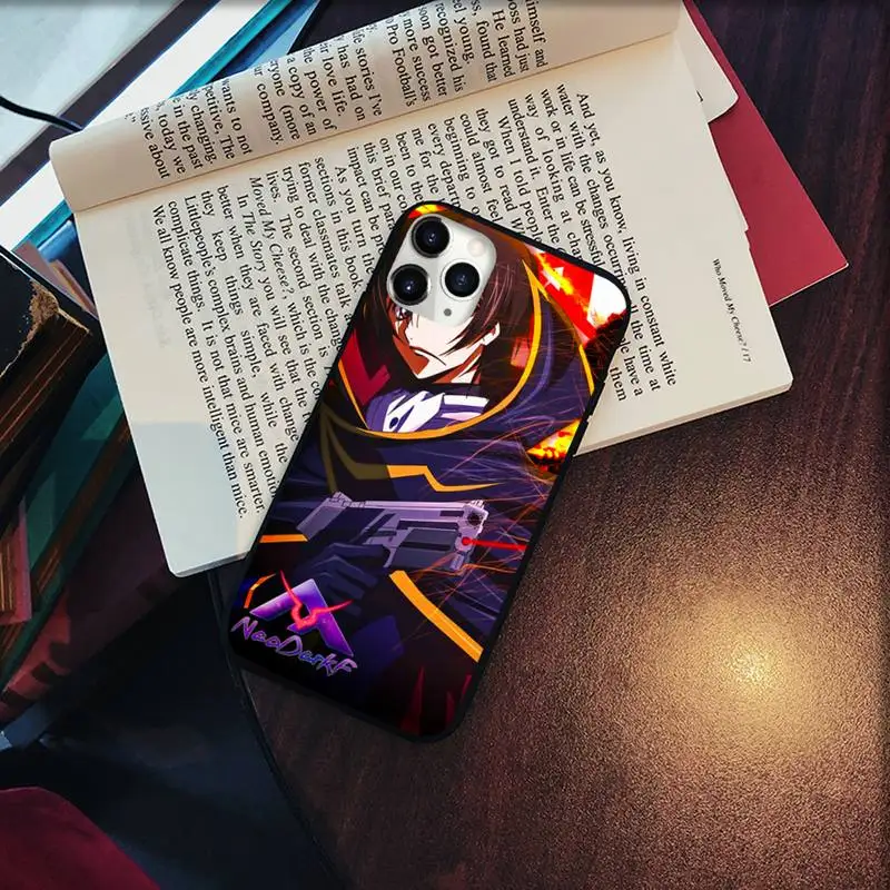

Code Geass Lelouch Phone Case for iPhone 11 12 pro XS MAX 8 7 6 6S Plus X 5S SE 2020 XR Soft silicone cover funda shell coque