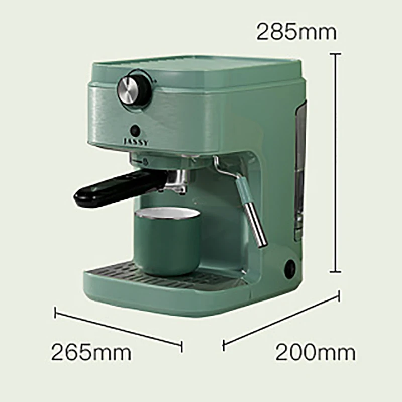 

Espresso 20bar Coffee Machine Semi Automatic Cafe Powder Cappuccino Electric Coffee Maker 1250W
