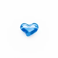xuqian high quality colorful acrylic bumpy heart spacer loose beads with 20mm for jewelry making b0210