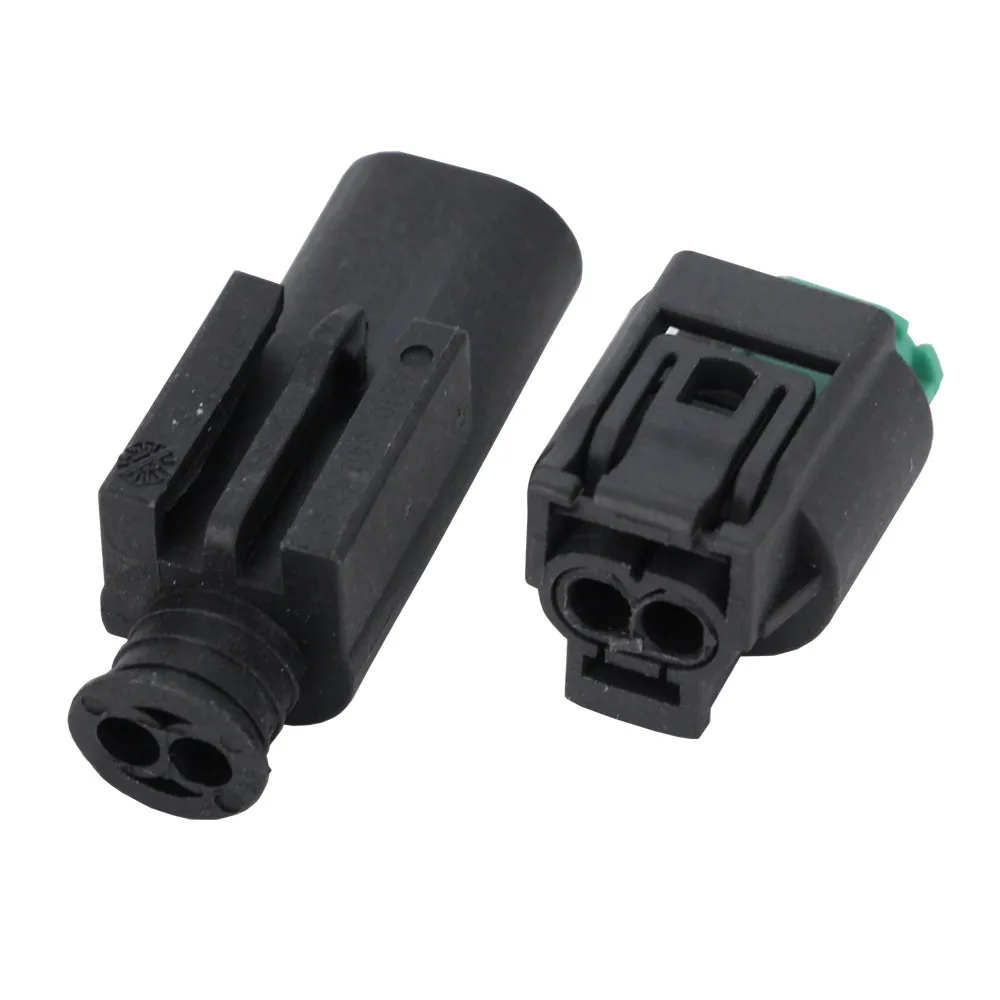 2 контактный автоматический Мужской Женский Разъем провода двигателя Хладагент