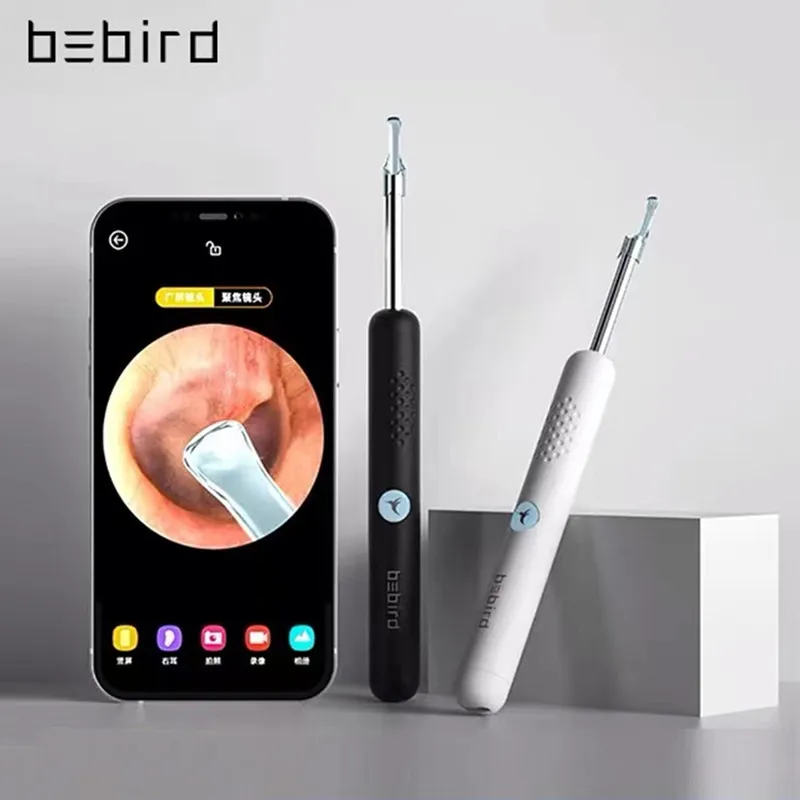 

Bebird R1R3 Беспроводная умная визуальная палка для чистки ушей 300 Вт Высокоточный эндоскоп мини-камера отоскоп уход за здоровьем очиститель