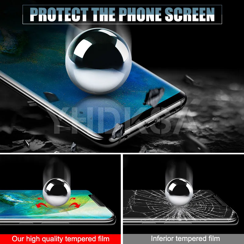 9D закаленное стекло на huawei mate 20 Pro 20X mate 20 10 9 Lite P Smart Защитная пленка для экрана