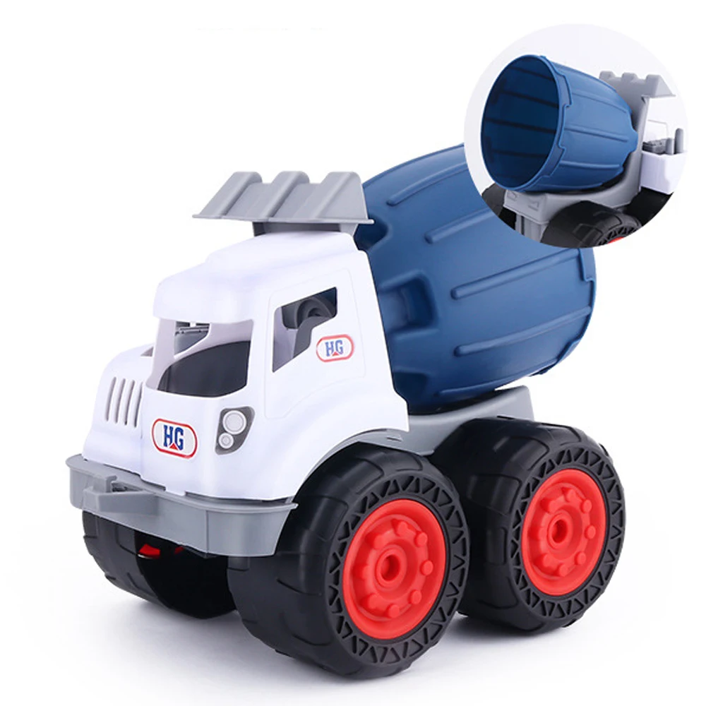

Inertial Large Excavator Model Toy Plastic Car Children's Toy Car for Boy Girl Dump Truck Children Toy Educational Puzzle Gift