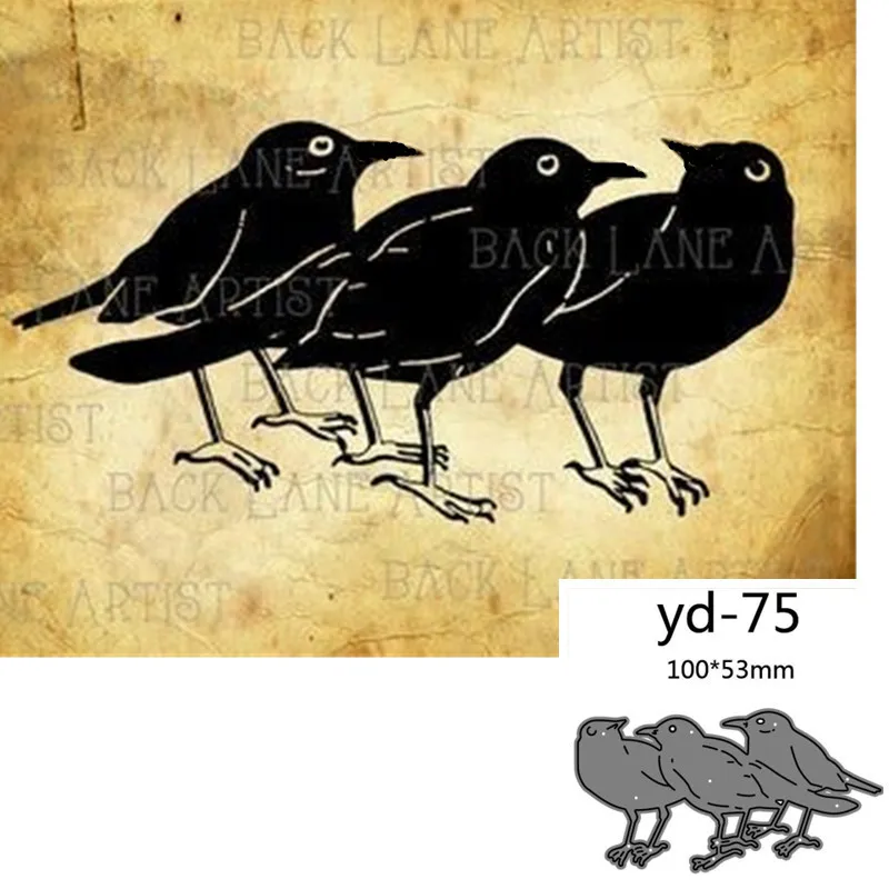 

Металлические Вырубные штампы форма животное птица Украшение скрапбукинг бумага рукоделие Нож Форма лезвие перфоратор трафареты