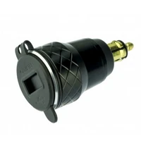 12v24v 4 2a dual usb car motorcycle charger socket adapter 0 6 meter cable for car charger outlet led voltmeter