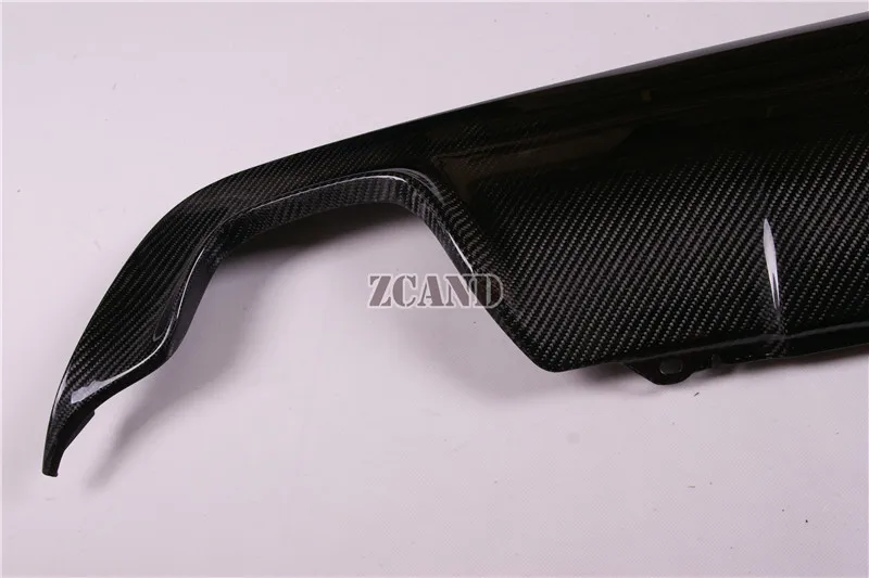 Задний диффузор из настоящего углеродного волокна Quad выхлопная система для BMW E60 5