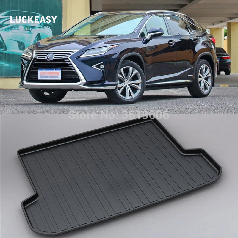 

LUCKEASY Non-Slip Waterproof 3D TPO Trunk Boot Cargo Mat Recycled Durable For LEXUS RX Series Car-styling