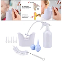 earwax removal set ear wax washer cleaner tool with 5 replacement tips bulb syringe ear irrigation washer bottle system