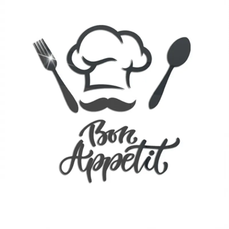 Наклейка на стену с французскими котировками наклейка для шеф-повара кухни