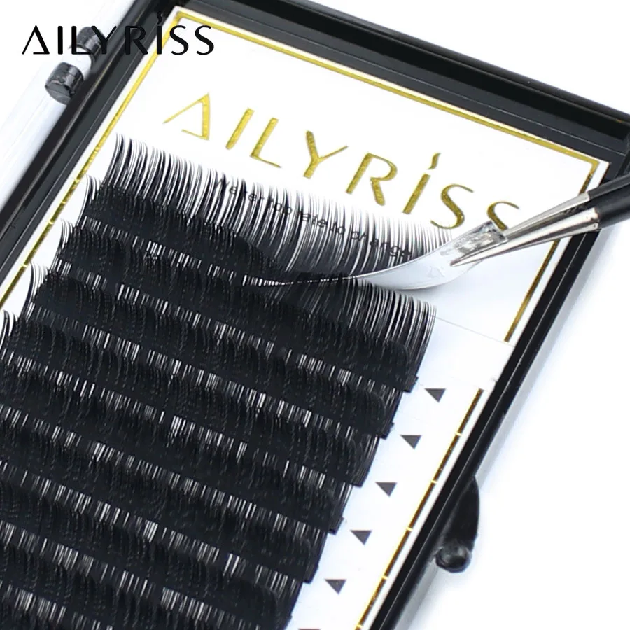 

Ресницы для наращивания Шелковые Классические, искусственная ресница натуральные