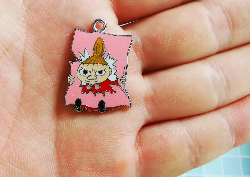 10 шт. эмалированные подвески в виде цветов|Шармы| |