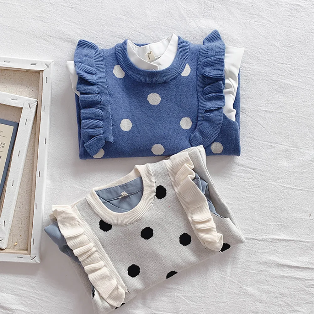 Платье для маленьких девочек От 1 до 7 лет осенняя трикотажная одежда принцессы с