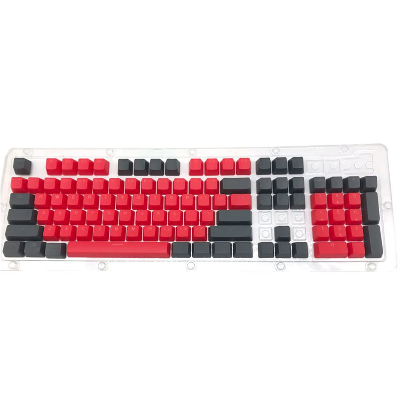 104 шт./компл. колпачок для механической клавиатуры Cherry MX с двухцветной подсветкой
