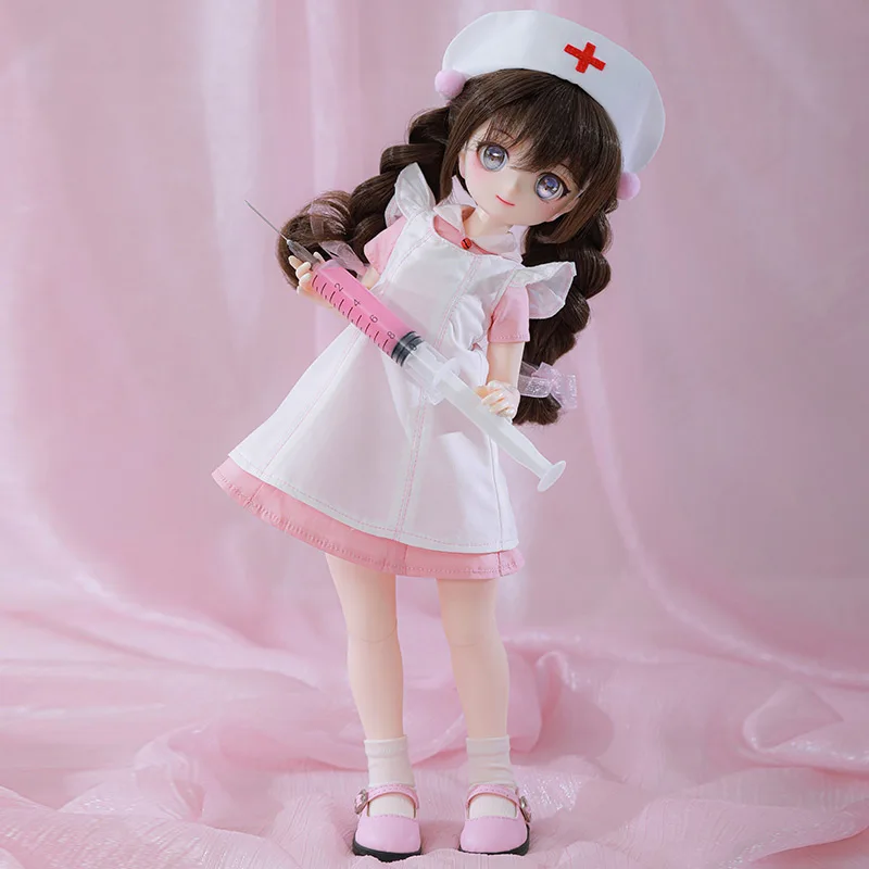 Limited Edition Tamako 1/4 BJD Resin Doll Fullset Anime Figure Ball Jointed Doll MDD MSD FID Japanese Collectible image 4