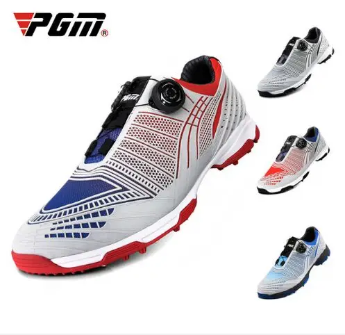 

2020 NEW PGM golf shoes men's shoes golf shoes knob buckle shoelace breathable comfort