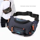 Поясная сумка для мужчин, забавная нейлоновая вместительная мужская сумка на ремне, для путешествий и занятий спортом на свежем воздухе