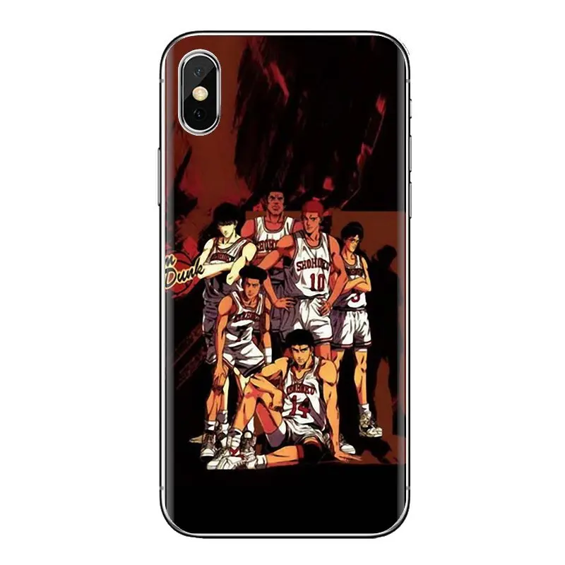 Японские аниме Slam Данк шаблон для LG Spirit Motorola Moto X4 E4 E5 G5 G5S G6 Z Z2 Z3 G2 G3 C Play Plus