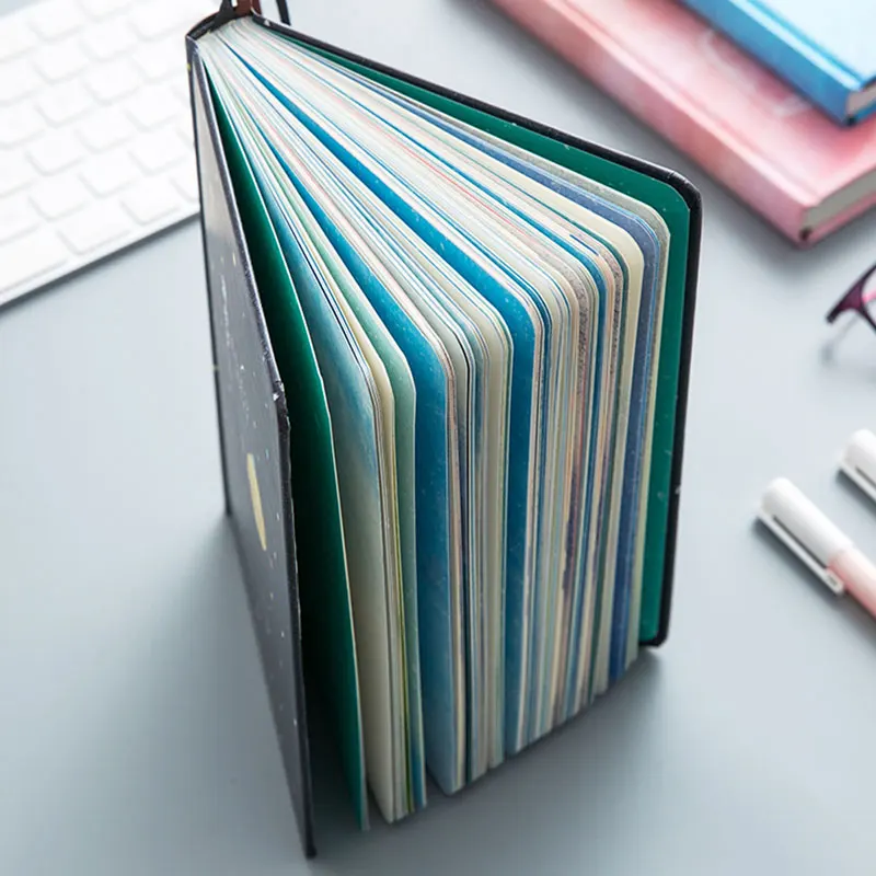 Необычный трендовый цветной блокнот формата A5 Книга в твердом переплете дневник