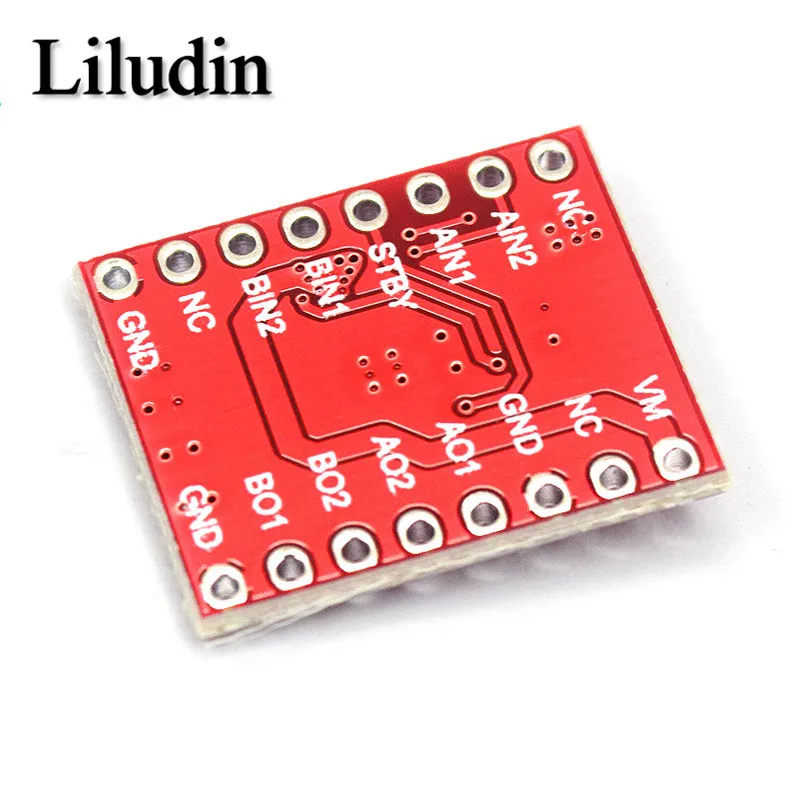 TB6612 DRV8833 двойной драйвер двигателя 1A TB6612FNG для микроконтроллера Arduino лучше чем L298N