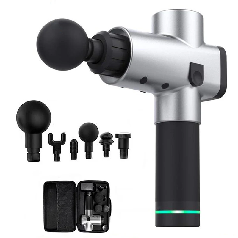 Массажный пистолет массажер для глубоких мышц ручной Электрический тела