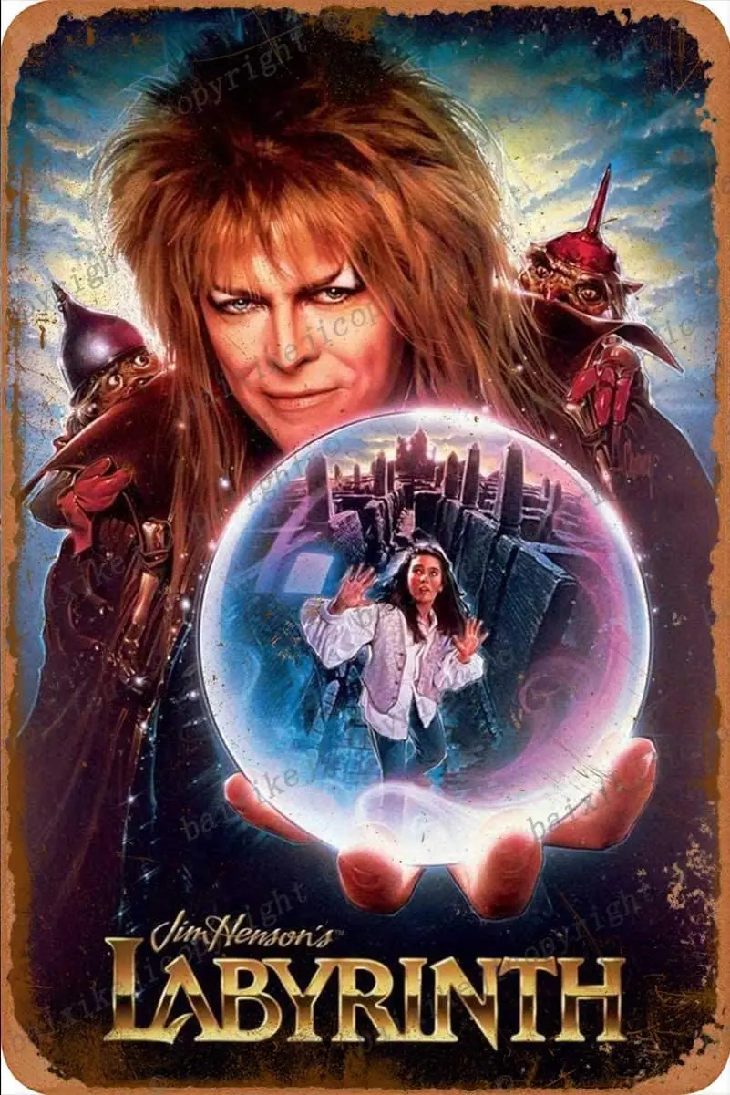 

The Labyrinth of Tin Sign Vintage Metal Sign Poster Home Wall Decor Cafe Bar Pub Club Gift