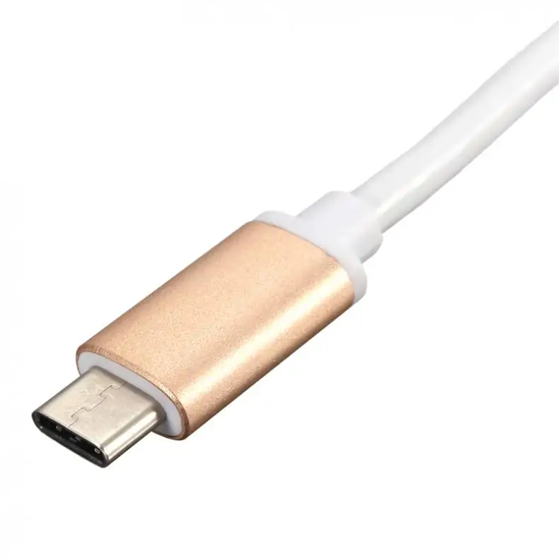 18,2 см компактный USB 3,1 type-C для мини DP адаптер для смартфонов и Macbook